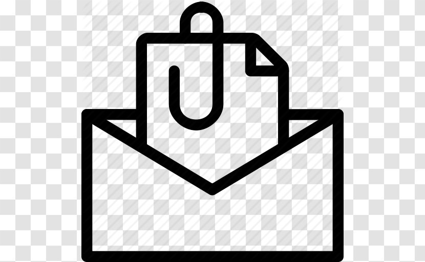 Email Attachment - Technology - Drawing Icon Transparent PNG