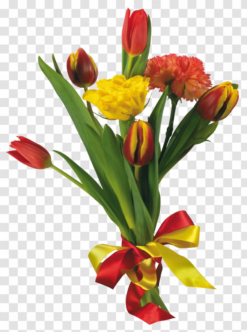 Flower Bouquet Tulip Clip Art - Plant Stem - Decoration Transparent PNG
