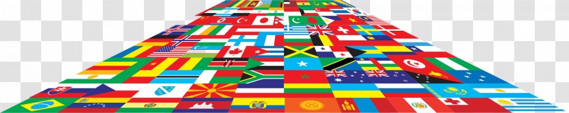 Social Media Flags Of The World - Cartoon - Globe Transparent PNG