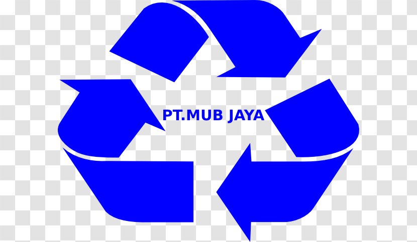Recycling Symbol Paper Waste - Organization - Blue M Logo Transparent PNG