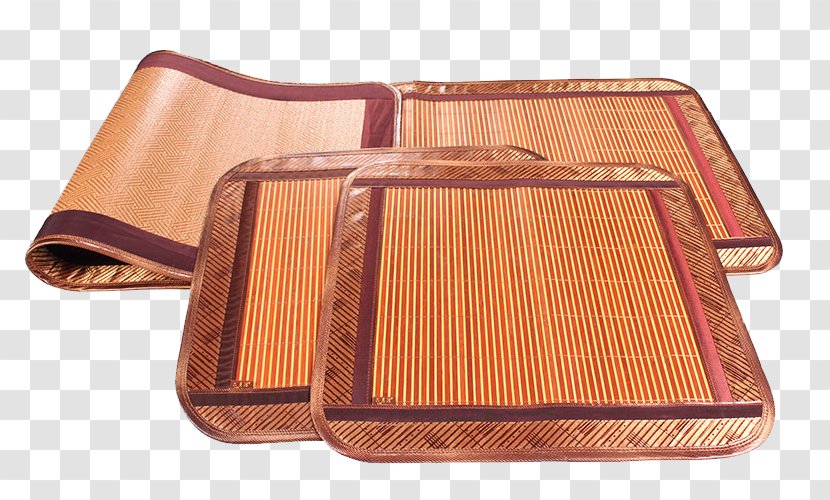 Bamboo Mat - Chair - A Complete Set Of Mats Transparent PNG
