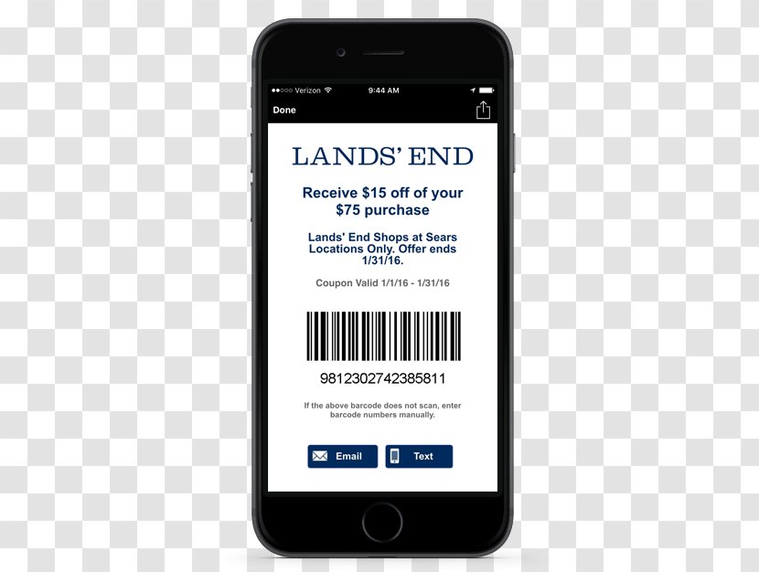 Coupon Advertising IPhone Telephone - Mobile Phones - Iphone Transparent PNG