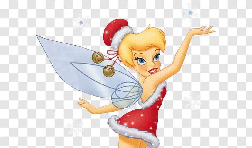 Tinker Bell Disney Fairies Christmas Clip Art - Mythical Creature - Tinkerbell Hair Transparent PNG