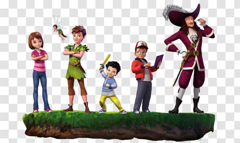 Peter Pan Captain Hook YouTube Adventure Neverland - Cartoon Transparent PNG