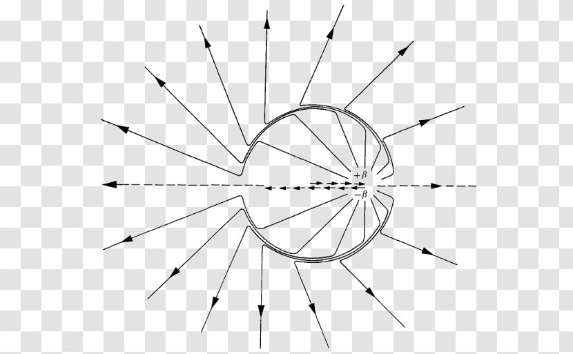 Electric Charge Field Electricity Physics - Electromagnetism - Superposition Direction Transparent PNG