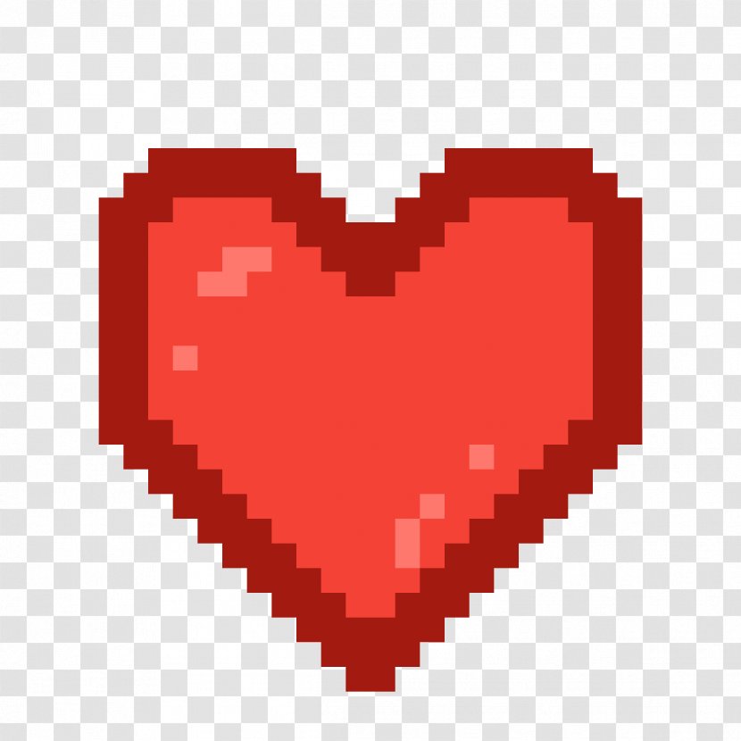 Vector Graphics Pixel Art Royalty-free - Tree - Heart Transparent PNG