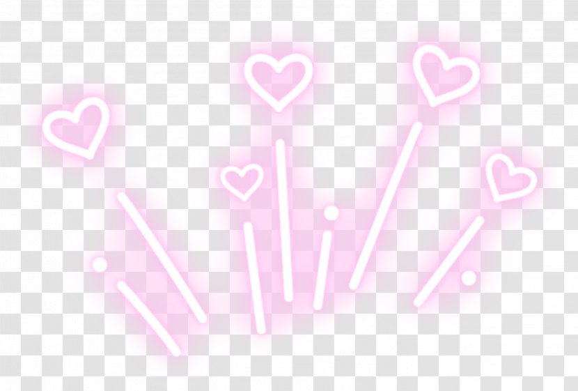 Image Drawing We Heart It Love - Pink - Aesthetic Computer Wallpaper Transparent PNG