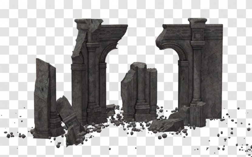 Ruins Of St. Paul's Rendering Clip Art - Rock - Column Transparent PNG