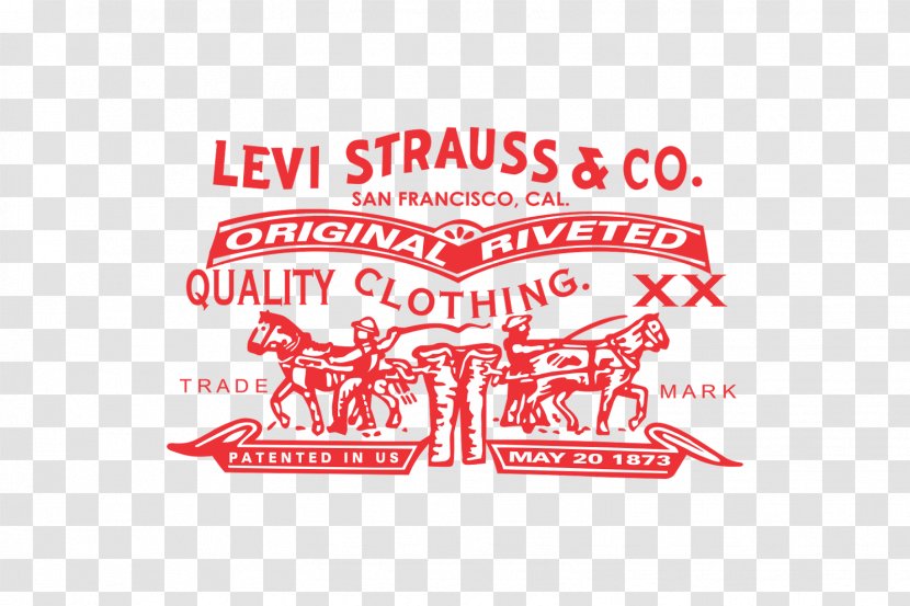 Levi Strauss & Co. Clothing Jeans Logo - Red Transparent PNG