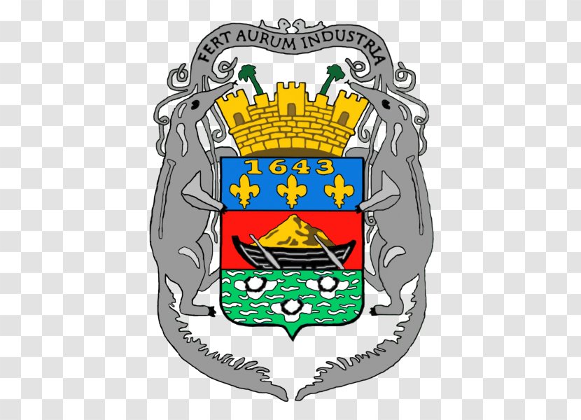 Cayenne Coat Of Arms Guyana French Guiana - Symbol - Artwork Transparent PNG