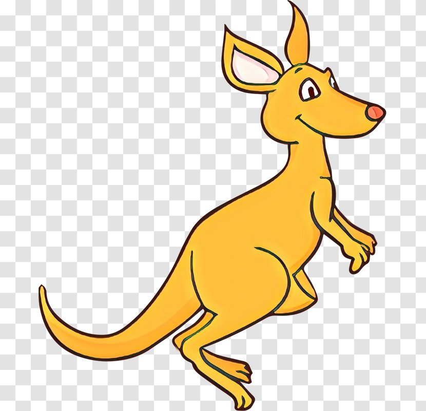 Clip Art Kangaroo Openclipart Transparency - Silhouette Transparent PNG