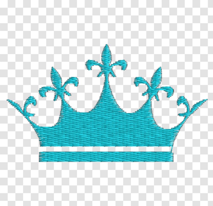 T-shirt Crown Tiara Princess Clip Art - Teal Transparent PNG