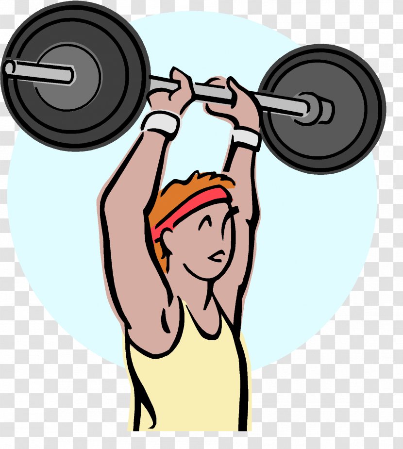 Weight Training Barbell Olympic Weightlifting Simple Machine - Weights Transparent PNG