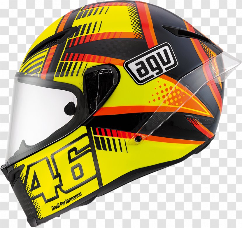 Motorcycle Helmets 2015 Qatar Grand Prix AGV 2016 - Baseball Equipment Transparent PNG