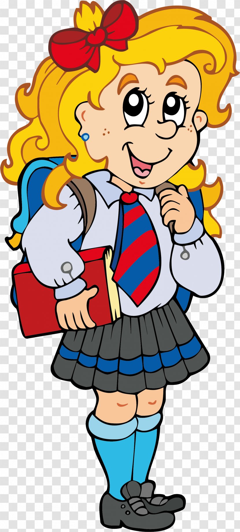 Cartoon School Clip Art - Toddler Transparent PNG