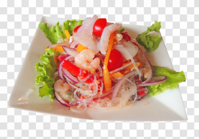 Carpaccio Sashimi Chef Salad Octopus Thai Cuisine Transparent PNG
