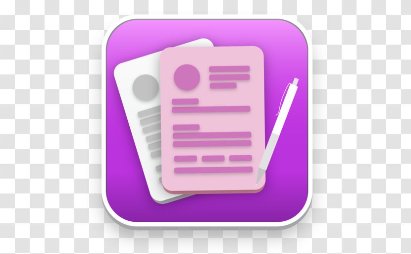 Template Résumé Curriculum Vitae - Purple - Indesign Resume Transparent PNG