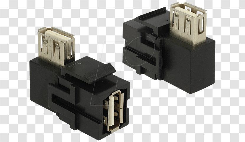 Adapter Electrical Connector Keystone Module HDMI USB - Parallel Ata - Electronic Component Transparent PNG