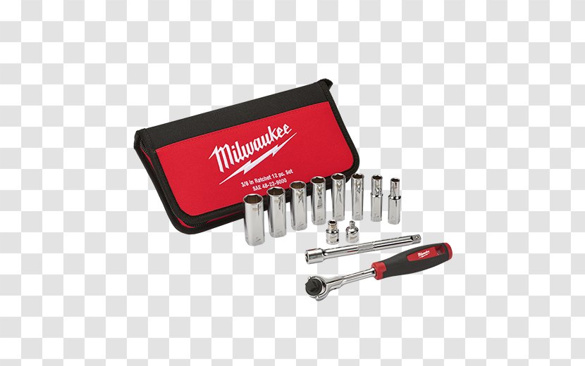 Hand Tool Milwaukee Electric Corporation Socket Wrench Ratchet - Nut Driver - 18 Bits Transparent PNG