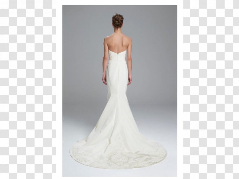 Wedding Dress Satin Gown Shoulder - Formal Wear Transparent PNG