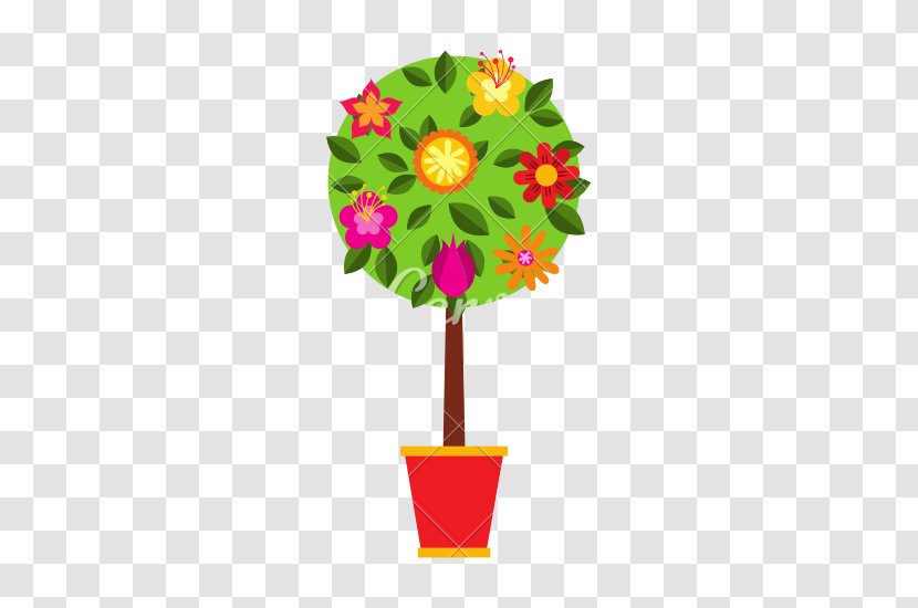 Bicycle Royalty-free - Cut Flowers - Potted Plants Transparent PNG