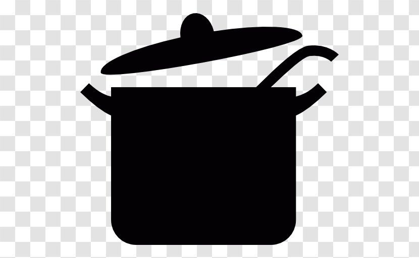 Headgear Silhouette Black And White - Cookware Transparent PNG