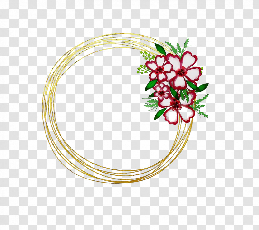 Bangle Circle Flower Jewellery Human Body Transparent PNG