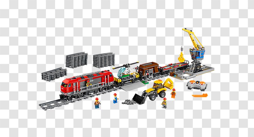 LEGO 60098 City Heavy-Haul Train Lego Trains Amazon.com - Toy Sets - Amazing Cities Transparent PNG