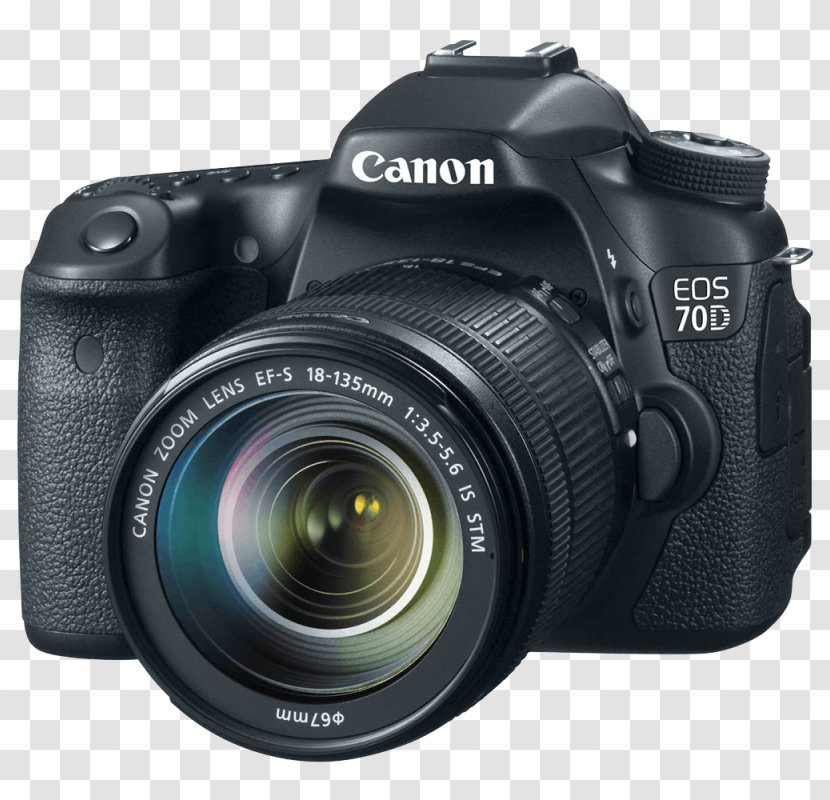 Canon EOS 80D EF-S 18–135mm Lens 6D Mount EF - Ef - Camera Transparent PNG