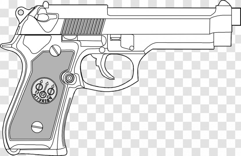 Firearm Pistol Handgun Weapon Transparent PNG