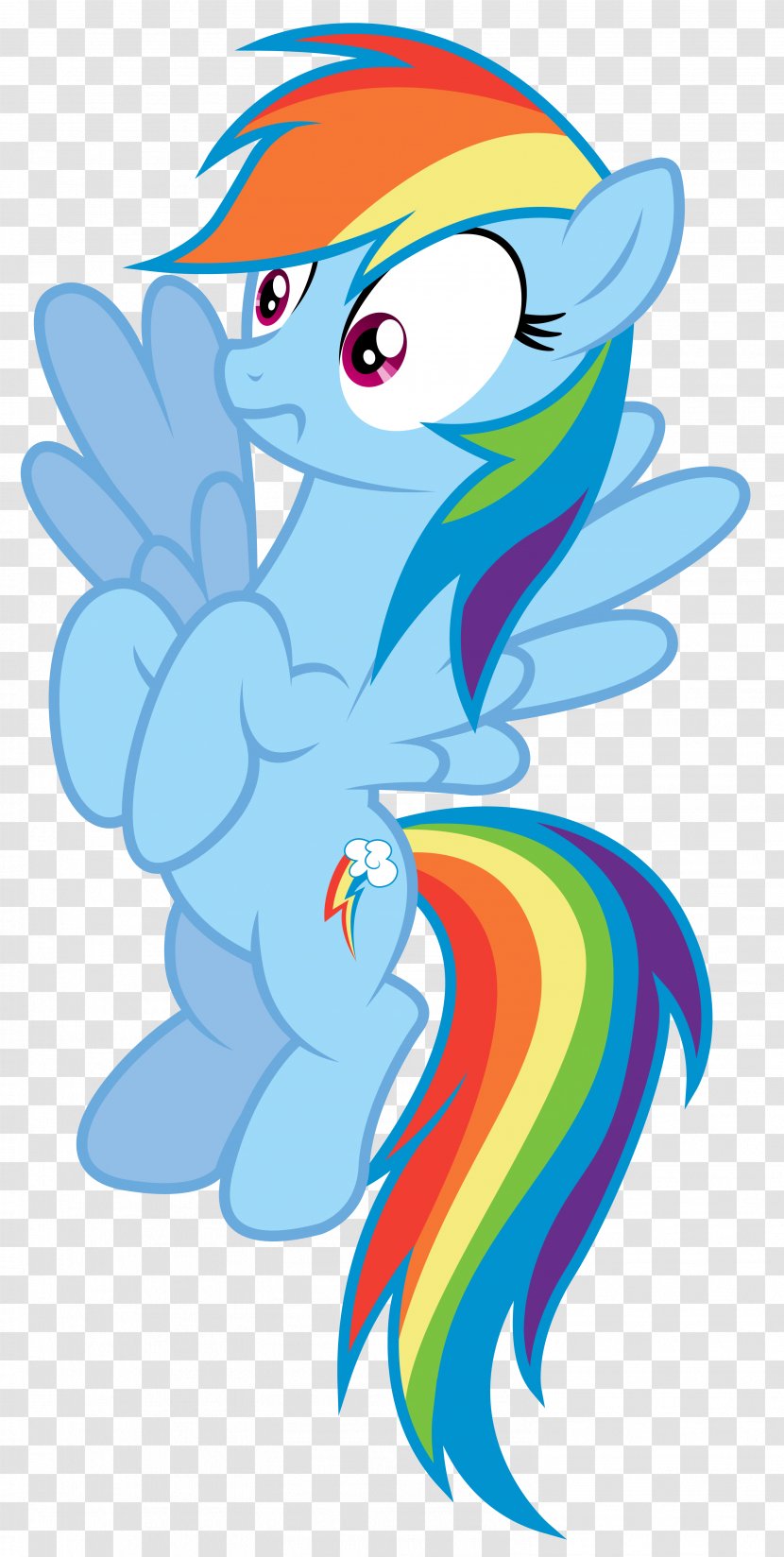 Rainbow Dash My Little Pony Art - Character Transparent PNG