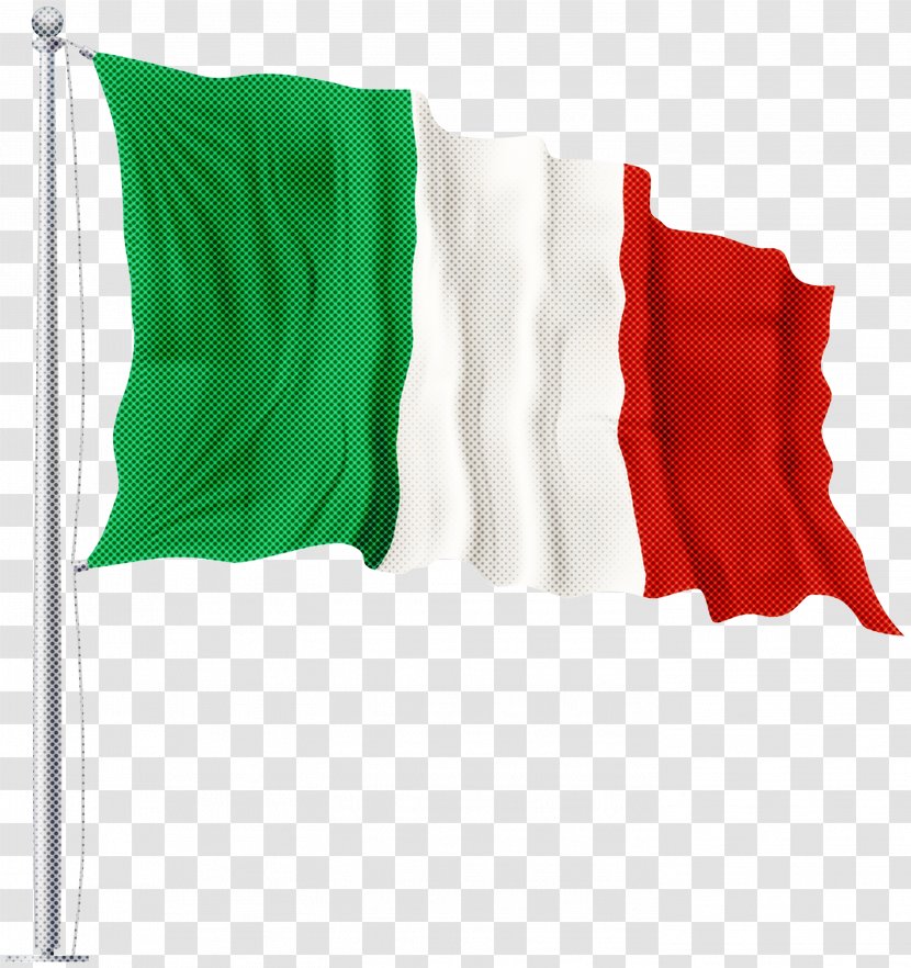 Flag Cartoon - Nigeria - Red Green Transparent PNG