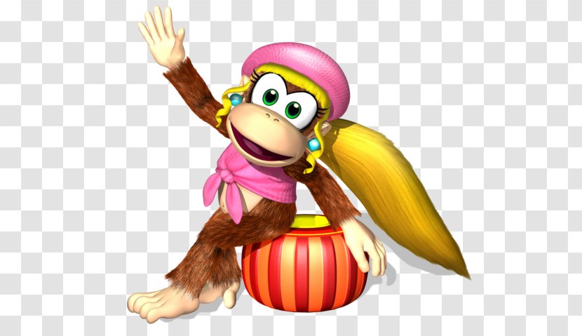 Donkey Kong Country 3: Dixie Kong's Double Trouble! 2: Diddy's Quest Country: Tropical Freeze Diddy Racing - Nintendo - Funky Karts Transparent PNG
