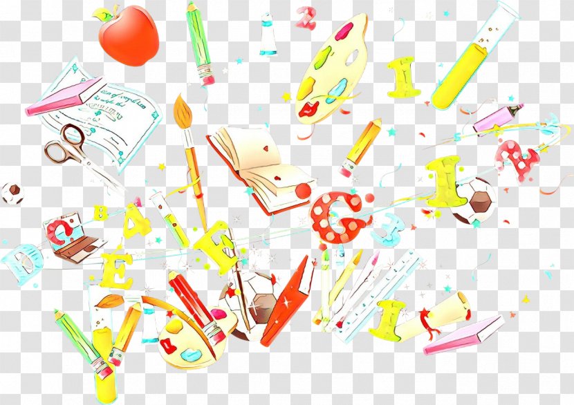 Text Line Party Supply Confetti Font Transparent PNG