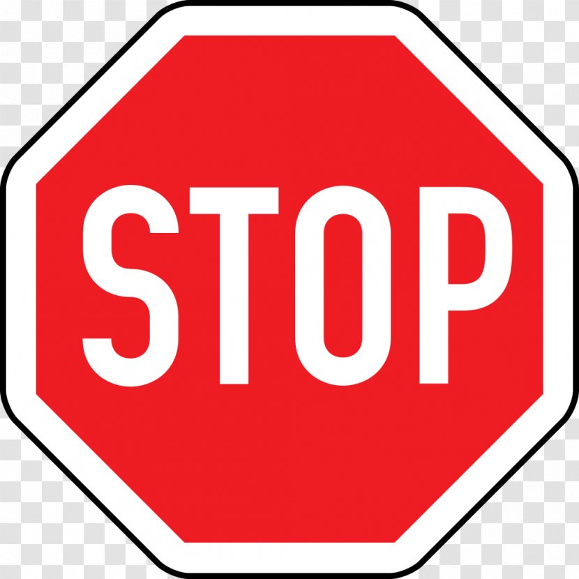 Stop Sign Clip Art - Number Transparent PNG