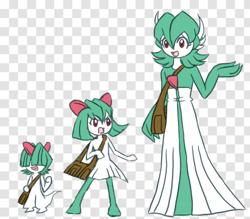 Ralts Pokémon Evolution Gardevoir Pikachu - Cartoon - Pokemon Transparent PNG