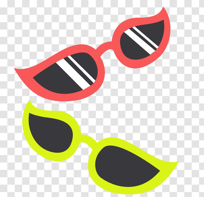 Goggles Beach Sunglasses Clip Art - Summer - Great Transparent PNG