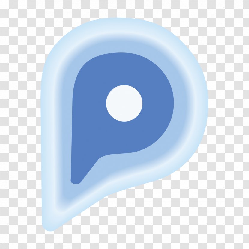 Circle Font - Blue - Pulse Transparent PNG