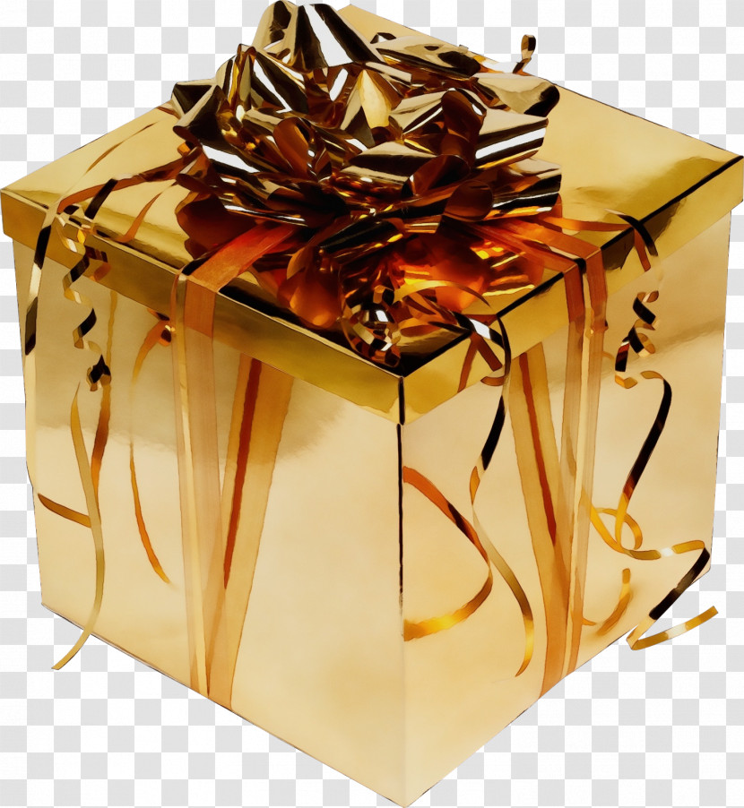 Present Box Gift Wrapping Transparent PNG