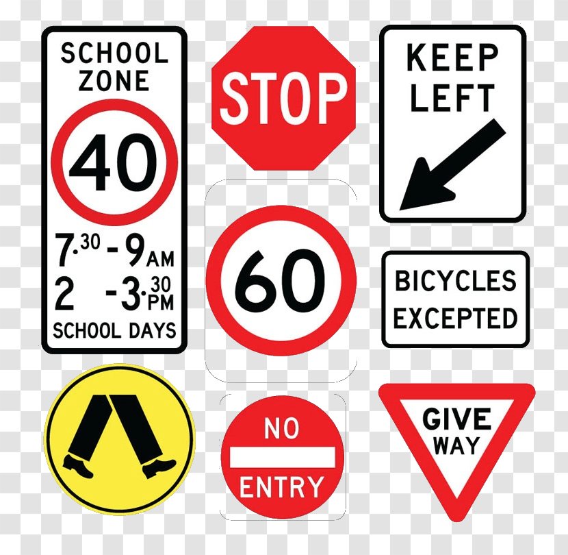 Traffic Sign Stop Clip Art - Driving Test - Road Signs Transparent PNG