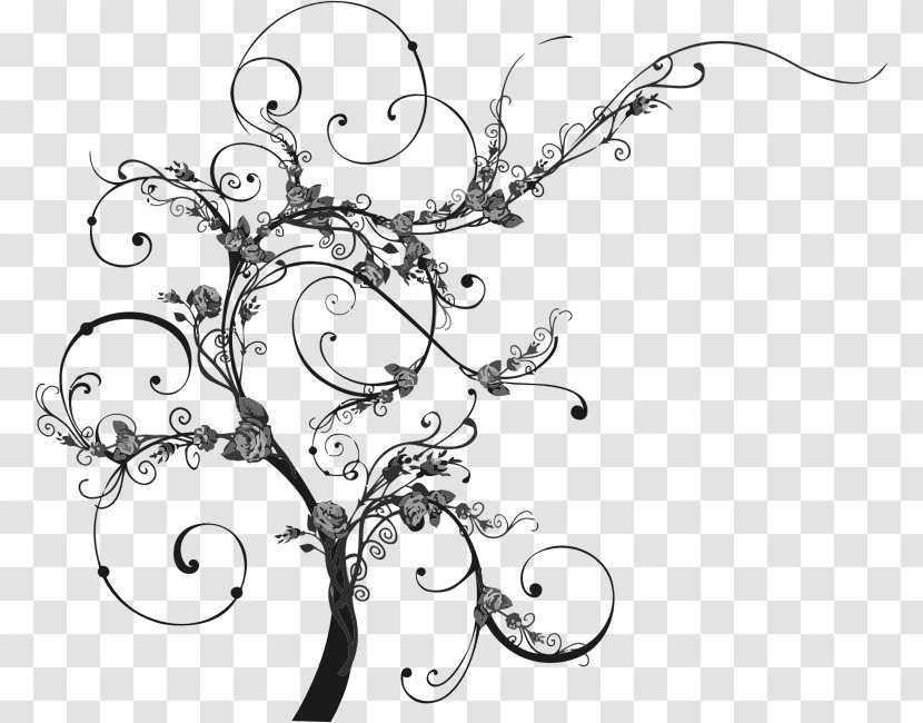 Floral Design Digital Image Clip Art - Line - Flower Transparent PNG