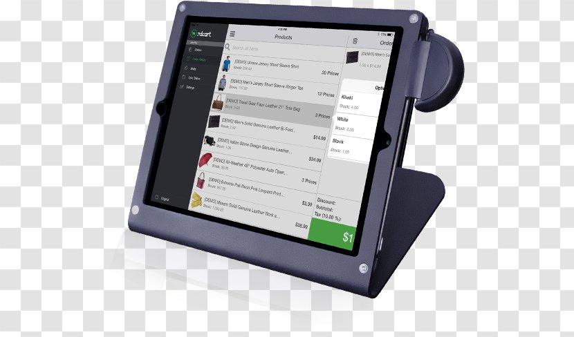 Tablet Computers Point Of Sale Handheld Devices Sales Computer Software - Cinema Transparent PNG