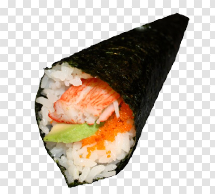 Onigiri California Roll Torosushi Temaki-zushi - Dish - Toro Sashimi Transparent PNG