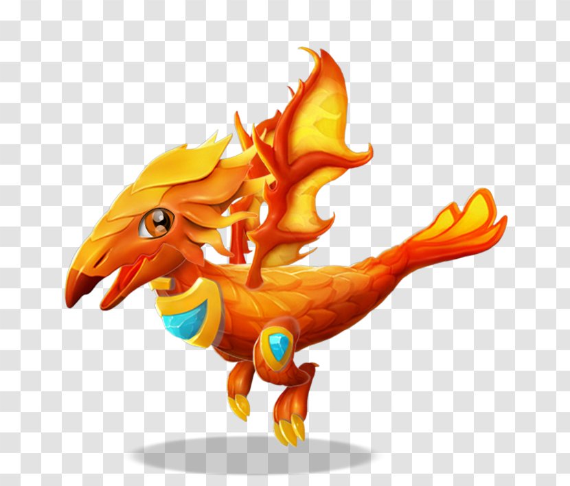 Dragon Mania Legends Chinese Phoenix Fire - Organism Transparent PNG