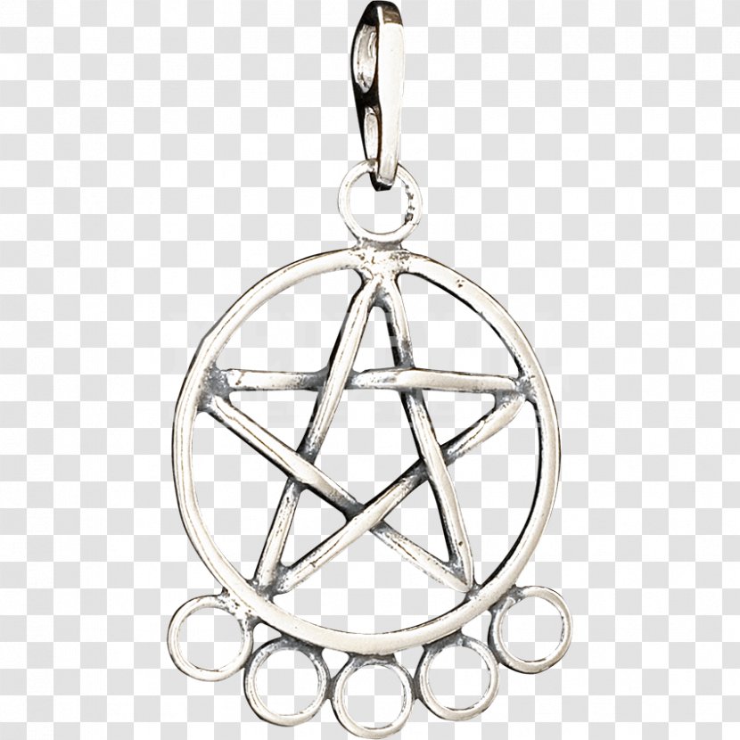 Locket Silver Body Jewellery - Symbol Transparent PNG