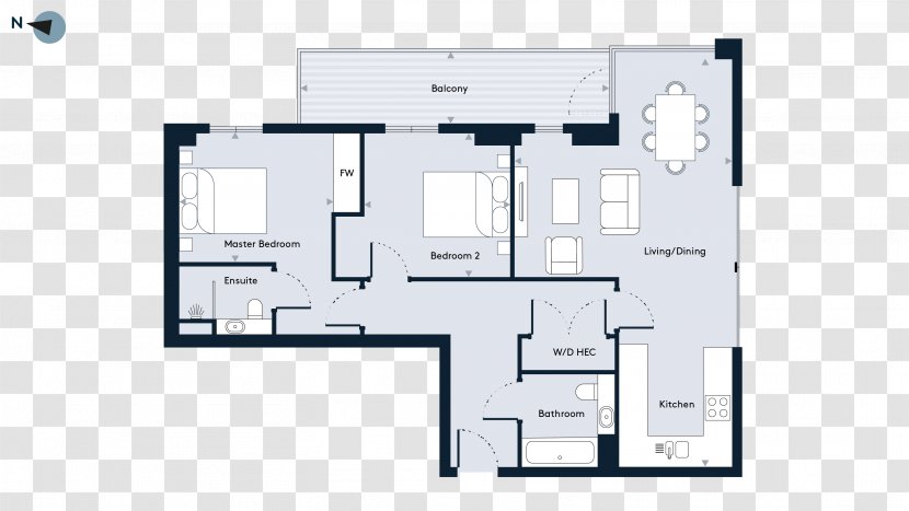 Floor Plan House - Property - Design Transparent PNG