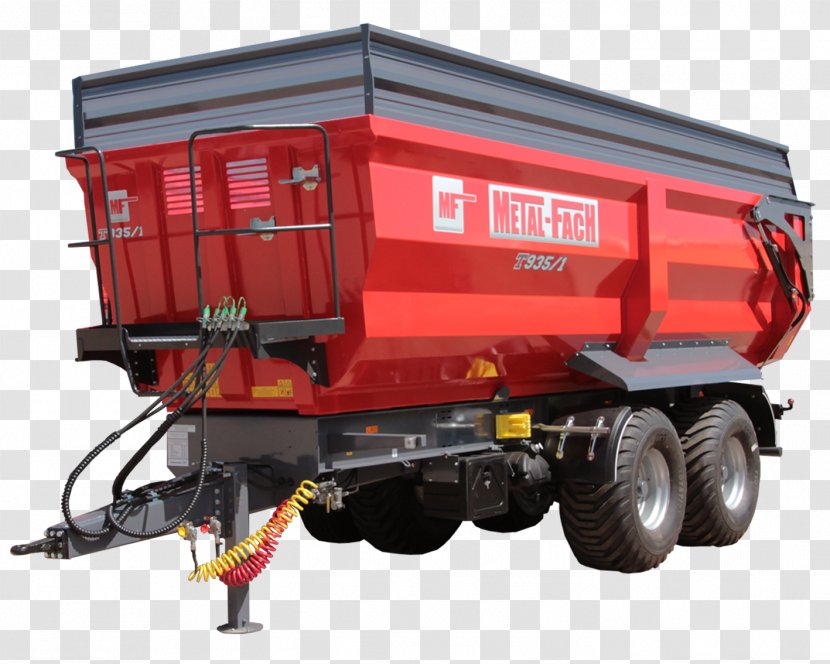 Metal-Fach Trailer Agriculture Agricultural Machinery Poland - Contura Steel Ab Transparent PNG