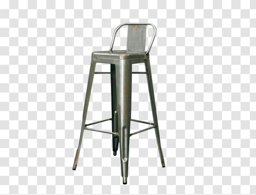 Bar Stool Table Chair Seat - Industrial Metal Transparent PNG