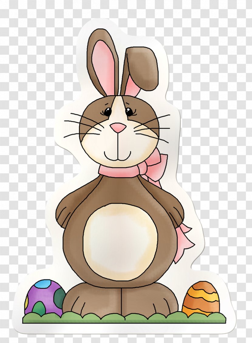 Easter Bunny Domestic Rabbit Basket - Pascoa Transparent PNG