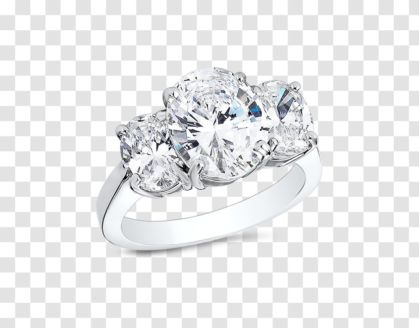 Diamond Engagement Ring Carat Cubic Zirconia - Princess Cut Transparent PNG